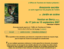 Tablet Screenshot of amazonie.vesdun.fr